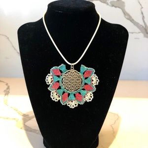 Handmade necklace,needles work, turkish necklace